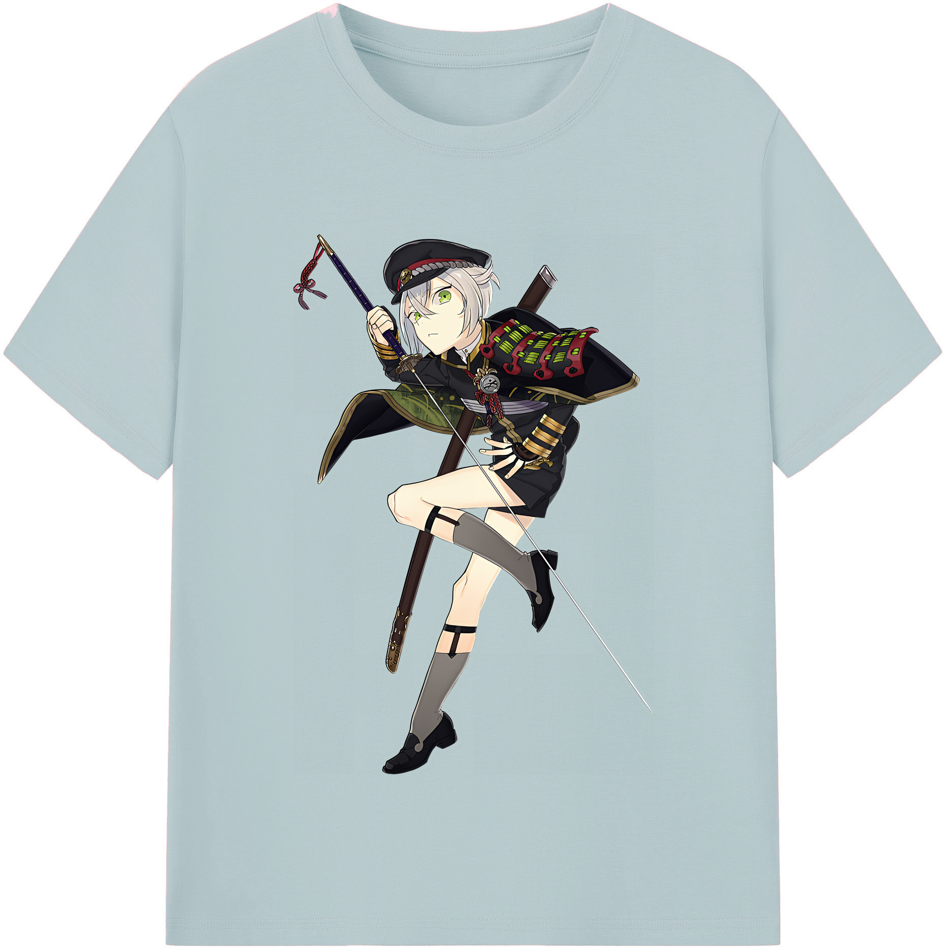 （画像用） 刀剣乱舞 Touken Ranbu 綿100％半袖Tシャツ（フロントプリント）
